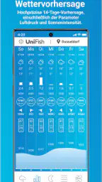 UniFishPro Weather screenshot