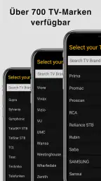 Universal-TV-Fernbedienung screenshot