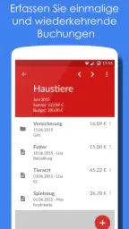 Unser Haushaltsbuch Pro screenshot
