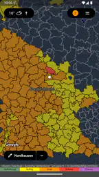 UnWX (Unwetterwarnungen) screenshot
