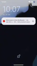 UnWX (Unwetterwarnungen) screenshot