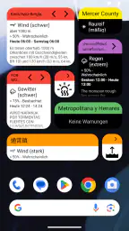 UnWX (Unwetterwarnungen) screenshot