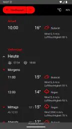 UnWX (Unwetterwarnungen) screenshot