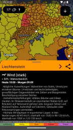 UnWX (Unwetterwarnungen) screenshot