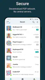 Utopia — Private Messenger screenshot