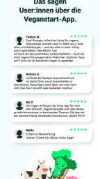 Veganstart – Vegane Rezepte screenshot