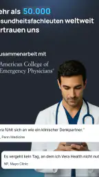 Vera—Medizinische KI für Ärzte screenshot