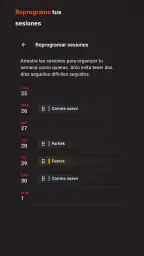 Vercho: entrenamiento running screenshot
