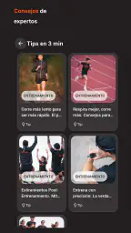 Vercho: entrenamiento running screenshot