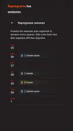 Vercho: entrenamiento running screenshot