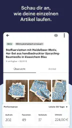 Verkaufen auf Etsy: Mein Shop screenshot