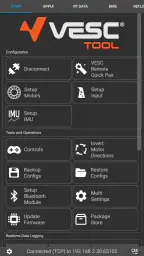 VESC Tool screenshot