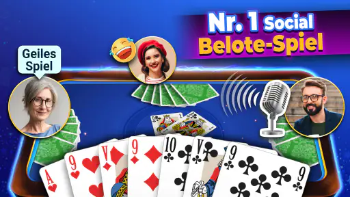 VIP Belote - Kartenspiel screenshot