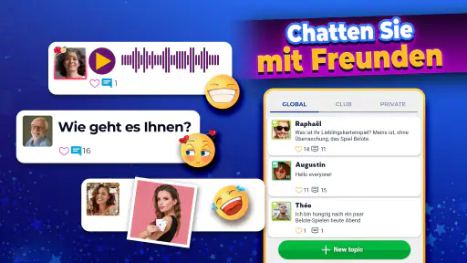 VIP Belote - Kartenspiel screenshot