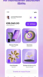 Vivid Business und Personal screenshot