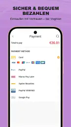 Voghion - Online-Shopping-App screenshot
