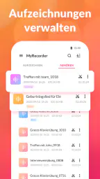 Voice Recorder & Sprachmemos screenshot