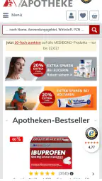 Volksversand Versandapotheke screenshot