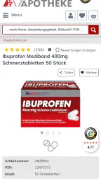 Volksversand Versandapotheke screenshot