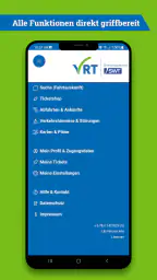 VRT mobil screenshot