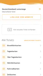 VVW Fahrpläne & Tickets screenshot