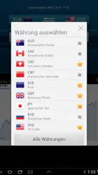 Währungsrechner Easy Currency+ screenshot