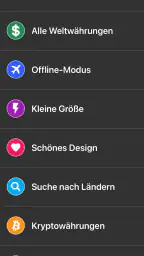 Währungsrechner - Wechselkurs screenshot