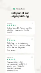 Waidwissen - Jagdschein App screenshot