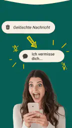 WAMR: gelöschte Nachrichten screenshot