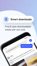 Webbrowser Opera Mini Beta screenshot