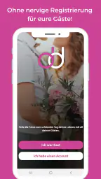 weddies - Hochzeitsfoto App screenshot
