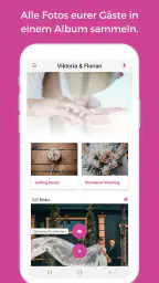 weddies - Hochzeitsfoto App screenshot