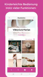 weddies - Hochzeitsfoto App screenshot