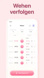 Wehenzähler - Die Wehen App screenshot