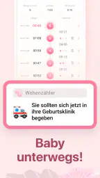 Wehenzähler - Die Wehen App screenshot