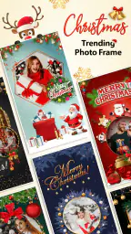 Weihnachtsfoto-Editor-Rahmen screenshot
