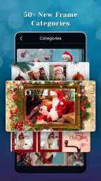 Weihnachtsfoto-Editor-Rahmen screenshot