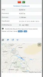 Weltatlas MxGeo Pro screenshot