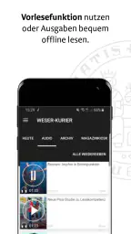 WESER-KURIER E-Paper screenshot