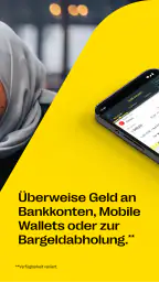 Western Union Geldtransfer screenshot