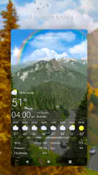 Wetter Live Wallpaper screenshot