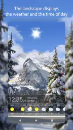 Wetter Live Wallpaper screenshot