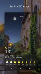 Wetter Live Wallpaper screenshot