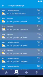 Wetter XS PRO screenshot