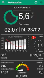 Wetterstation screenshot