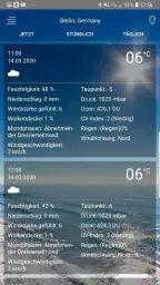 Wettervorhersage App screenshot