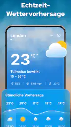 Wettervorhersage mit Radar screenshot