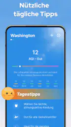 Wettervorhersage mit Radar screenshot