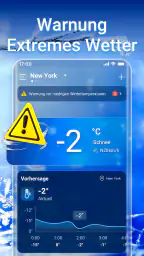 Wettervorhersage und Radar screenshot
