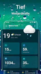 Wettervorhersage und Radar screenshot